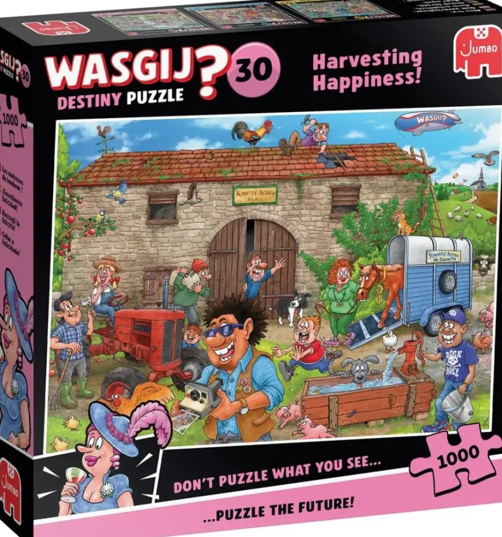 Jumbo puzzel wasgij 30 harvesting happiness! 1000st