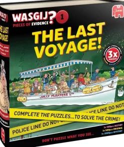 Jumbo puzzel wasgij - pieces of evidence 1 - de laatste reis! 1000st.