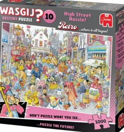 Jumbo puzzel wasgij retro destiny 10 – chaos in de winkelstraat 1000st