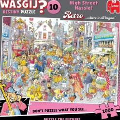 Jumbo puzzel wasgij retro destiny 10 – chaos in de winkelstraat 1000st