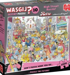 Jumbo puzzel wasgij retro destiny 10 – chaos in de winkelstraat 1000st