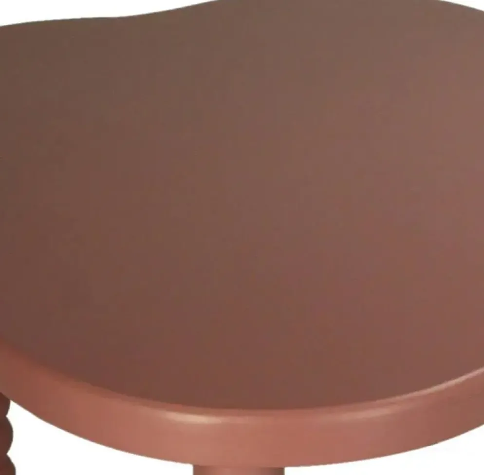 Kersten bijzettafel hout klassiek 57x35cm roze