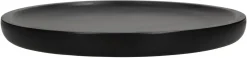 Kersten decoratiebord hout rond 30.5x2.5cm zwart