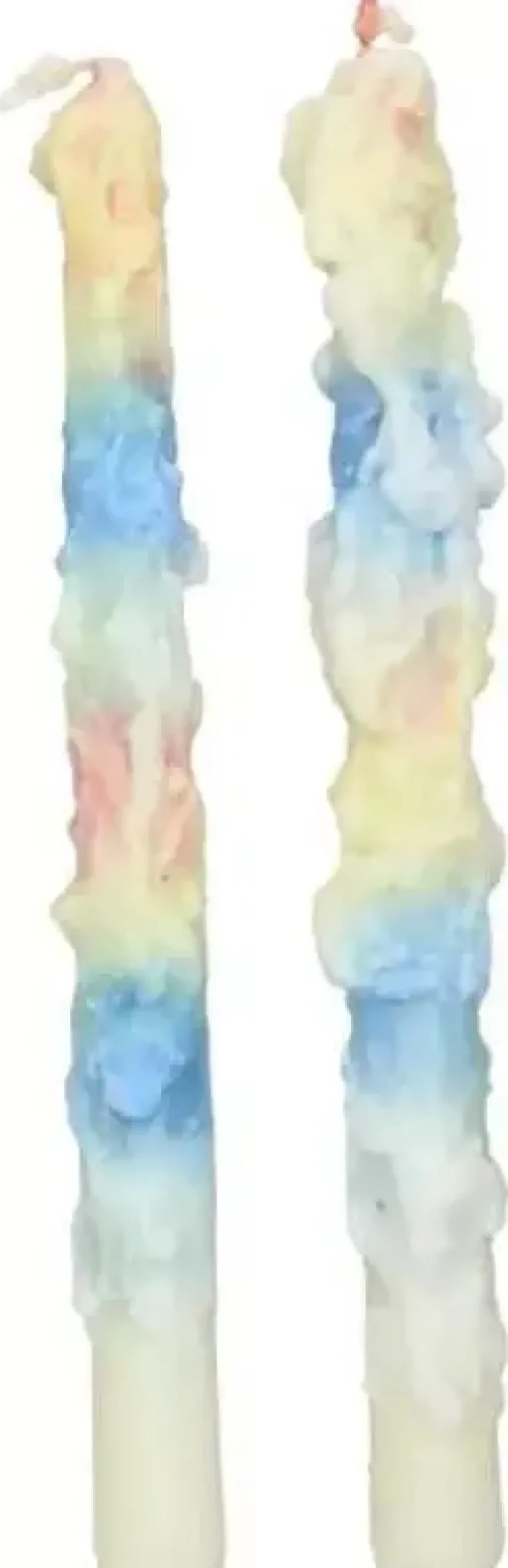 Kersten druipkaars drip 26cm multi 2 stuks