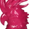 Kersten ornament polyresin kaketoe 17x12.5x33.5cm roze