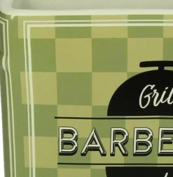 Kersten vaas aardewerk bbq 16x6.5x20cm groen
