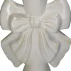 Kersten vaas aardewerk strik 27x11x32.5cm ivoor