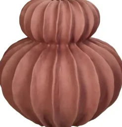 Kersten vaas polyresin deco 30x30cm roze