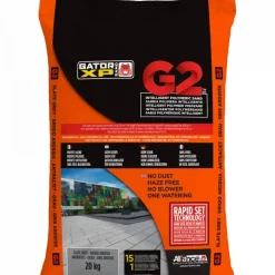 20 kg Gator XP G2 polymeerzand Antraciet