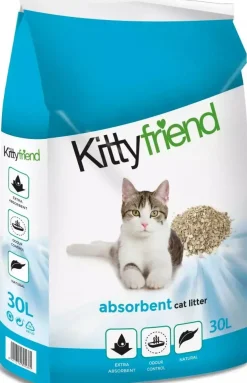 Kittyfriend Absorbent - Kattenbakvulling - 30 l