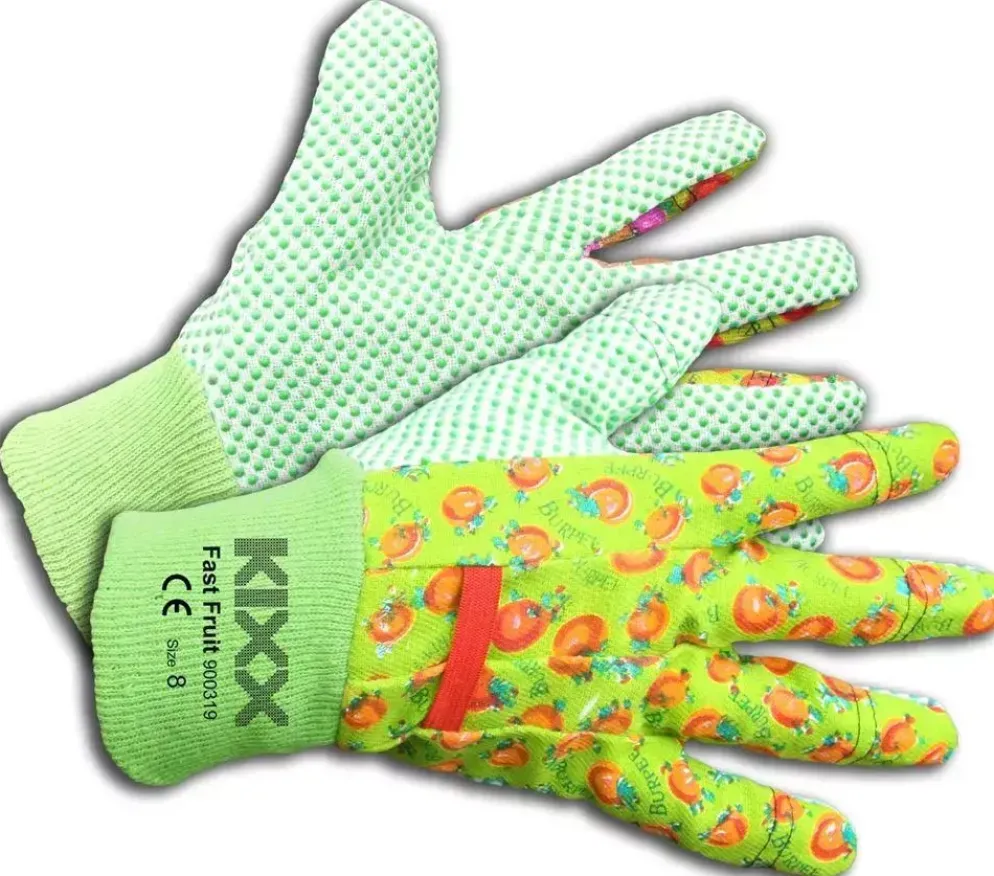 KIXX tuinhandschoen Fast Fruit maat 8
