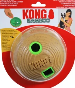 Kong hond Bamboo feeder ball, medium.
