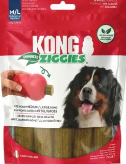 Kong hondensnack ziggies enhanced medium/large 227 gram