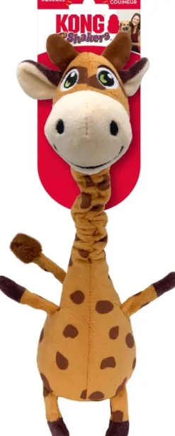 Kong hondenspeelgoed shakers bobz giraffe medium