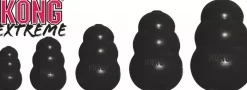Kong hond Extreme rubber “S”, zwart