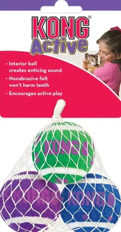 Kong kat Active, tennis balls with bells