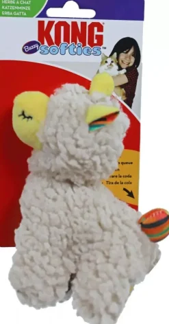 Kong kat Softies, buzzy llama.