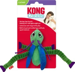 Kong kattenspeelgoed crackles grasshopper
