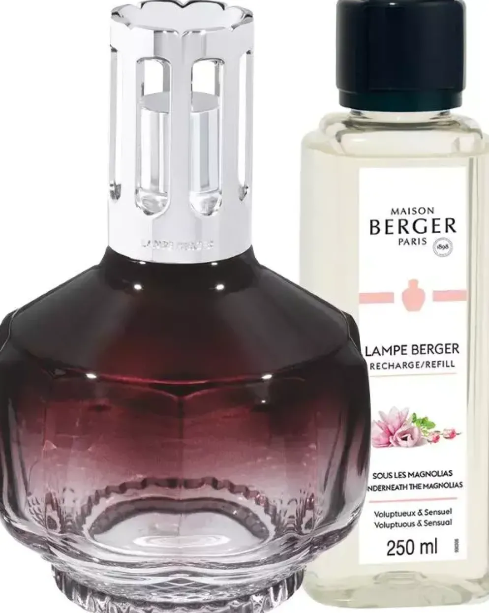 Lampe Berger giftset brander molécule prune underneath the magnolias 250 ml