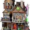 Lemax agatha's apothecary bewegend huisje Spooky Town 2022