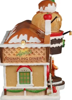 Lemax apple dumpling diner verlicht kersthuisje Sugar 'N' Spice 2025