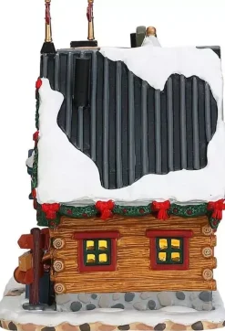 Lemax apres-ski lodge verlicht kersthuisje Vail Village 2017