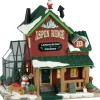 Lemax aspen ridge landscaping & nursery verlicht kersthuisje Vail Village 2022