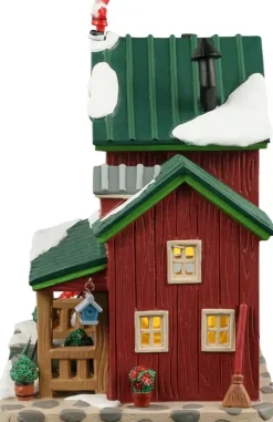Lemax aspen ridge landscaping & nursery verlicht kersthuisje Vail Village 2022