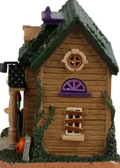 Lemax banshee's treats, ac adaptable verlicht tafereel Spooky Town 2024