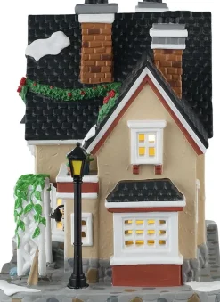 Lemax beatrice's garden supply boutique verlicht kersthuisje Caddington Village 2025