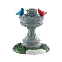 Lemax bird fountain kerstdorp accessoire Caddington Village 2018