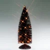 Lemax black bristle tree with orange lights verlichte boom Spooky Town 2025