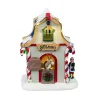 Lemax blitzen's den verlicht kerstdorp tafereel Santa's Wonderland 2024