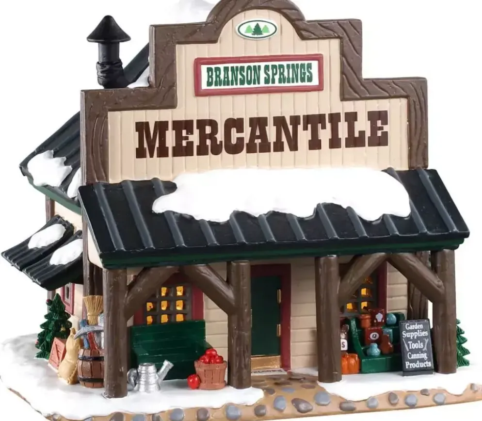 Lemax branson springs mercantile verlicht kersthuisje Vail Village 2020