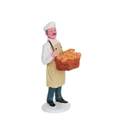 Lemax bread delivery kerstdorp figuur type 1 2006