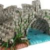 Lemax broken bridge tafereel Spooky Town 2026