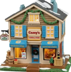 Lemax casey’s general store verlicht kersthuisje Harvest Crossing 2022