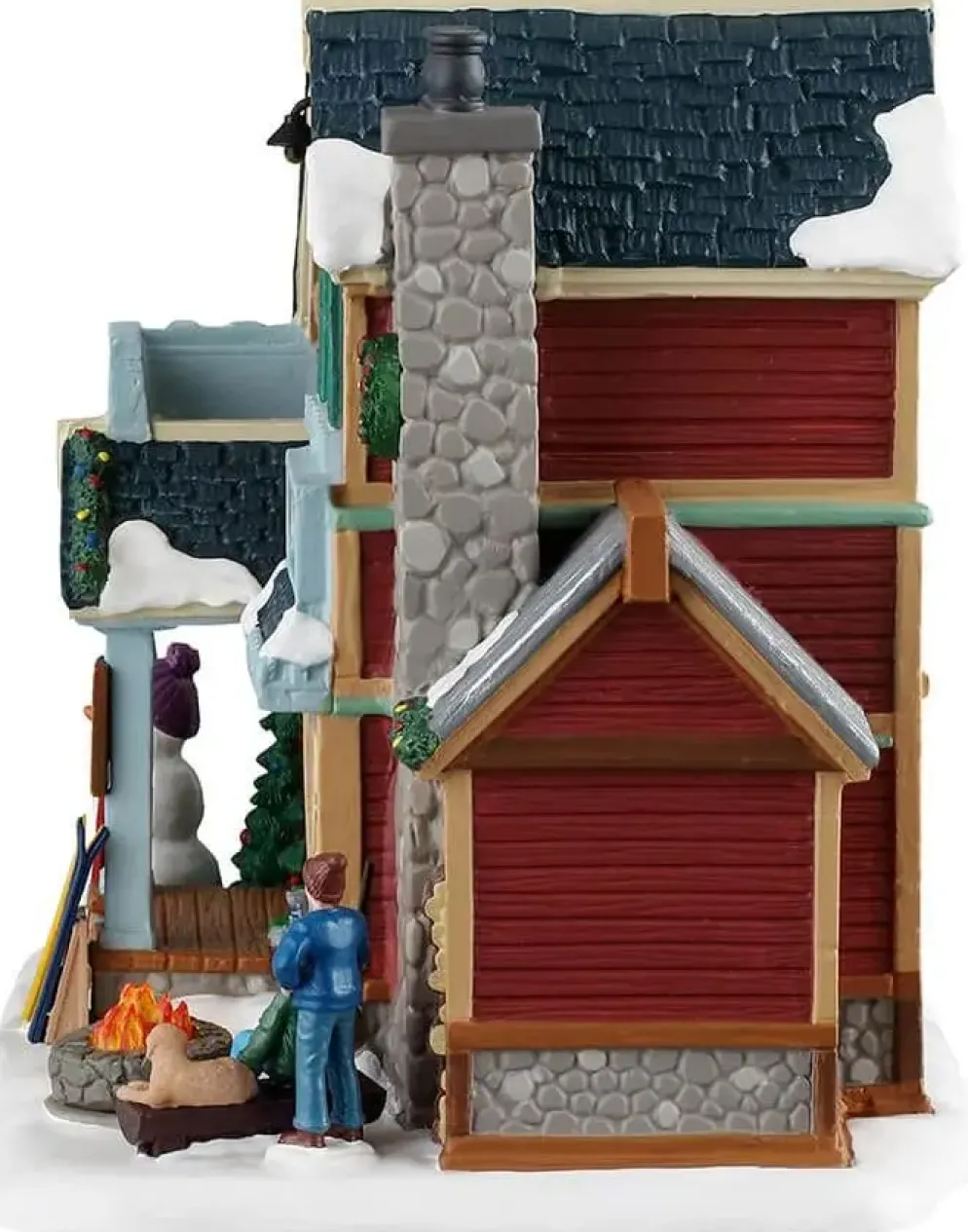 Lemax castle rock ski outfitters verlicht kersthuisje Vail Village 2026