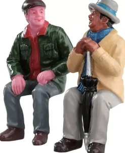 Lemax chatting with old friends s/2 kerstdorp figuur type 2 2017