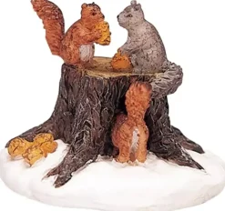 Lemax chipmunks kerstdorp figuur type 1 2003
