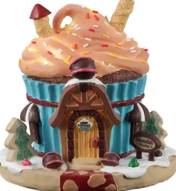 Lemax chocolate chalet verlicht kerstdorp tafereel Sugar 'N' Spice 2022