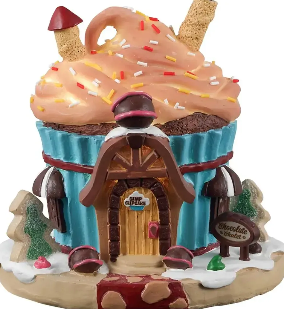 Lemax chocolate chalet verlicht kerstdorp tafereel Sugar 'N' Spice 2022