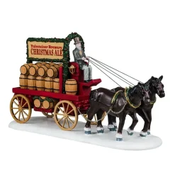 Lemax christmas ale delivery kerstdorp tafereel Caddington Village 2024