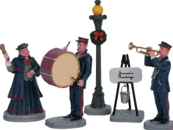 Lemax christmas band s/5 kerstdorp figuur type 4 Caddington Village 2006
