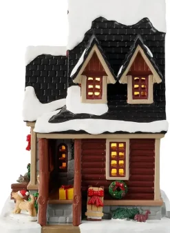 Lemax christmas cabin verlicht kersthuisje Vail Village 2023