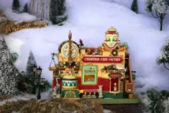 Lemax christmas cake factory bewegend kersthuisje Caddington Village 2024