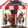 Lemax christmas cheer carousel bewegende draaimolen Caddington Village 2021