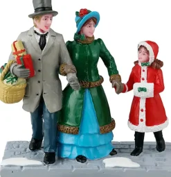 Lemax christmas eve shopping kerstdorp figuur type 3 Caddington Village 2024