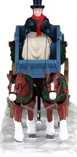 Lemax christmas is coming kerstdorp tafereel Caddington Village 2026