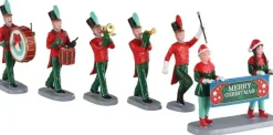 Lemax christmas on parade s/6 kerstdorp tafereel 2020